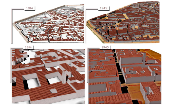 Revive the Map: 4D Building Reconstruction with Machine Learning