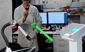 Using Augmented Reality to Adjust Bendy Robot Arms