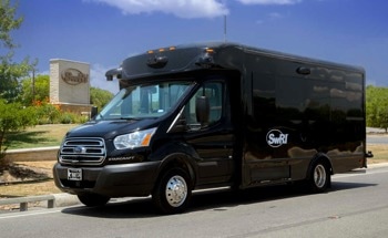 Automated Shuttle Buss Employed at Southwest Research Institute