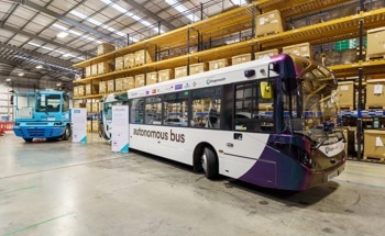 UK Government Backing Helps Launch World First Self-Driving Bus