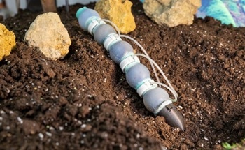 New Robot Replicates the Morphology and Function of Real Earthworms