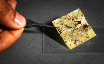 New Power-Harvesting Circuit and Controller Triggers Shape Changes in Mid-Air