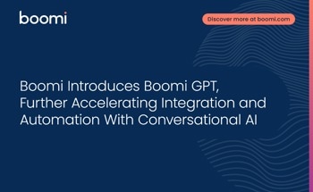 Boomi Introduces Boomi GPT, Further Accelerating Integration and Automation With Conversational AI