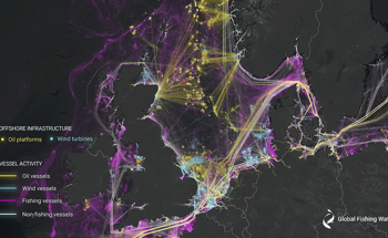 AI and Satellite Images Show Unmapped Industrial Use of the Ocean
