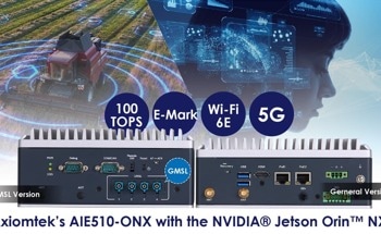 Axiomtek Unveils the AIE510-ONX – New Edge AI System Powered by NVIDIA® Jetson Orin™ NX for Next-Gen Robotics Innovation