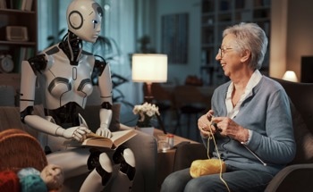 Robotic Companion Matanya Eases Elderly Loneliness