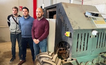 Novel Tractor with Adaptive Steering for Woody Crop Fields