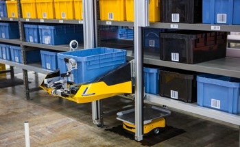 VSLAM Navigation Improves Indoor Logistics Robot Efficiency