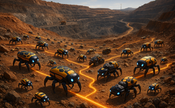 Swarm Robots Inspired by Bees and Ants Could Transform the Future of Mining