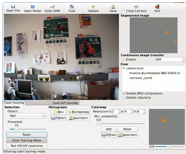 Fawkes Software Framework for Robotic Real-Time Applications