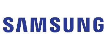 Samsung logo.